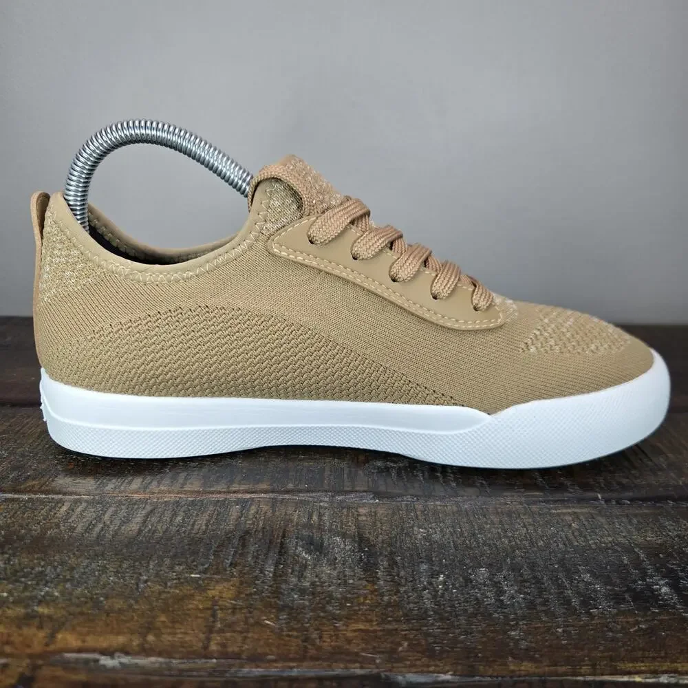 Vessi Weekend 1.5 Sneaker Womens Size 8 Waterproof Shoes Oak Brown White